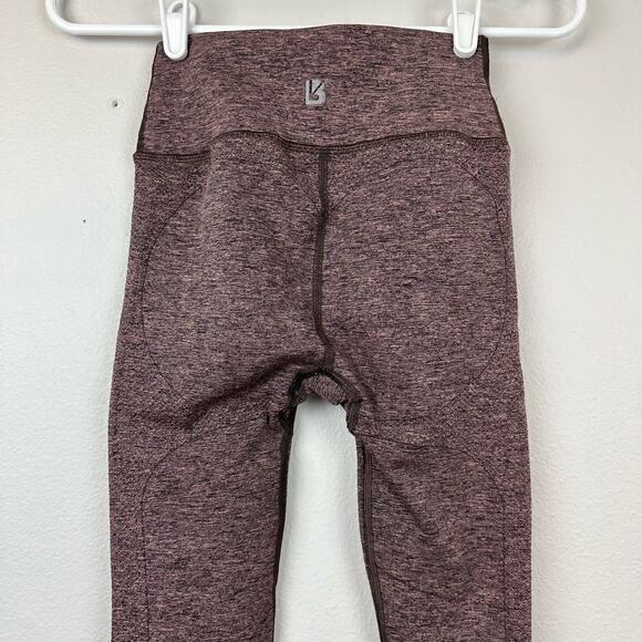 BuffBunny Leggings Pink Grey Heathered color Small - Picture 5 of 11